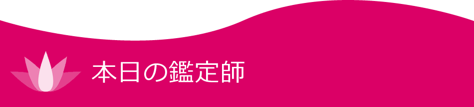 本日の鑑定師